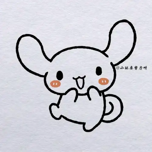 临摹@大脸猫#零基础学画画  #简笔画  #绘画  #画画  #画个简笔画