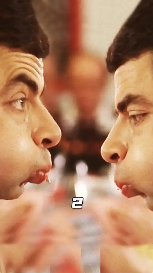 一激动把金鱼咽肚里了!#喜剧片 #经典喜剧 #憨豆先生 #游乐园 #带娃