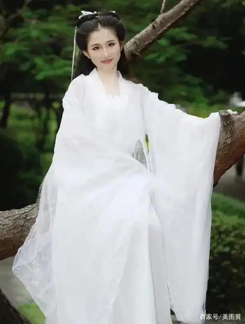 唯美写真,神雕侠侣小龙女汉服美女古风摄影,好看的古装妹子