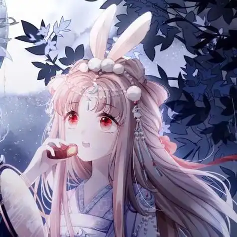 古风马尾女头像