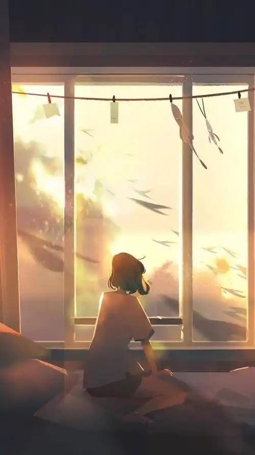 喜欢独处不食人间烟火孤独的插画