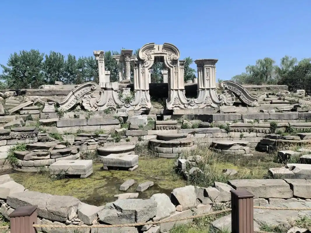 不敢想象没被破坏前有多美#圆明园 #圆明园的毁灭 - 抖音