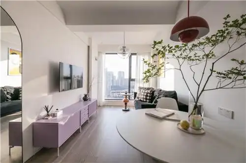 60㎡明净通透,简约优雅小两居