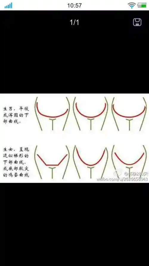 自己都看不出什么肚型