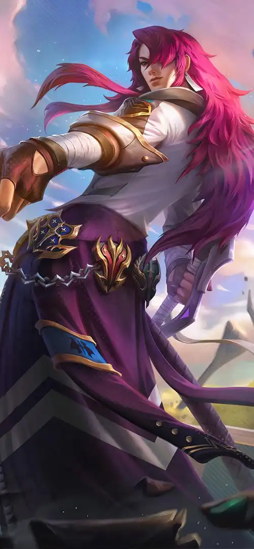 英雄联盟永恩手机壁纸_lol永恩全面屏手机壁纸_三千图片网
