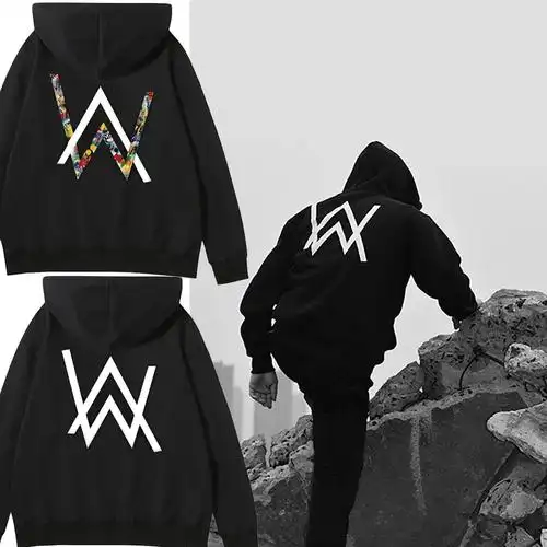 walker帽衫艾兰沃克抖音潮加绒加厚定制做衣服已售0￥90券后价￥190