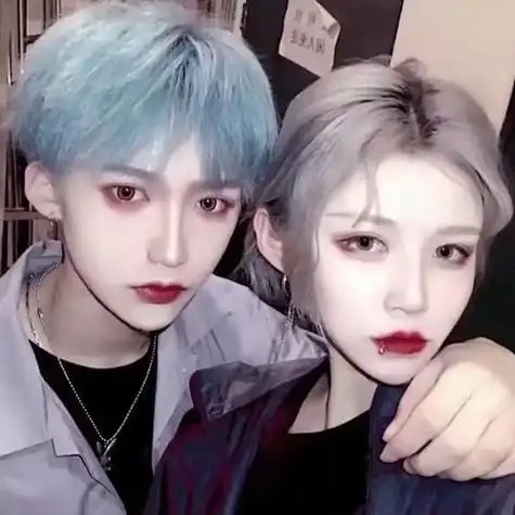 美艳眷侣社会人霸气情侣头像图片