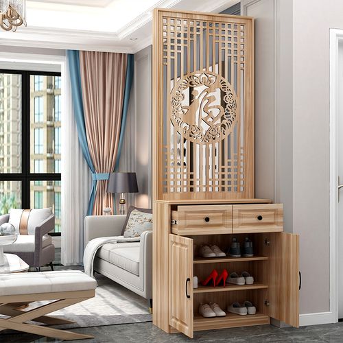 饰置物架网红鞋柜玄关柜进门隔断柜屏风客厅简约现代入户正对门装