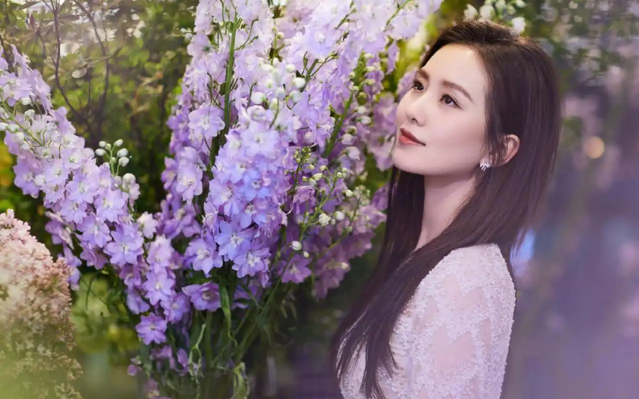 刘诗诗性感灵动写真桌面壁纸