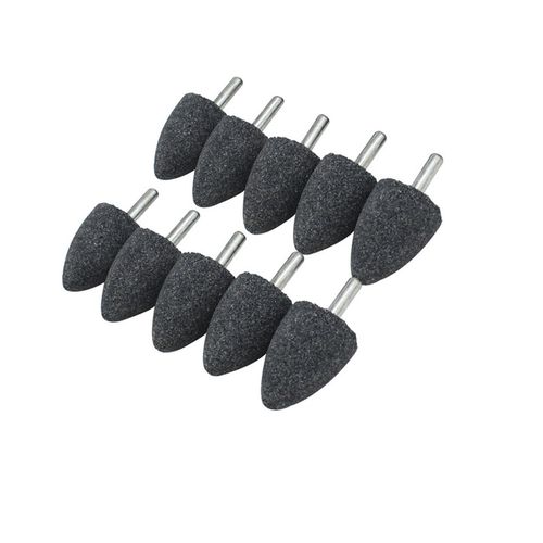 定制电转抛光磨头材料磨料磨具打磨器细磨工具金属电磨头砂轮头圆形