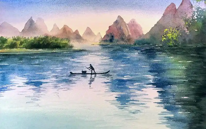 小风景团创|画风是怎么形成的|漫舞水彩