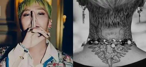 粉丝的喜爱,同时也以其独特的穿搭风格和身上的众多纹身而广受关注