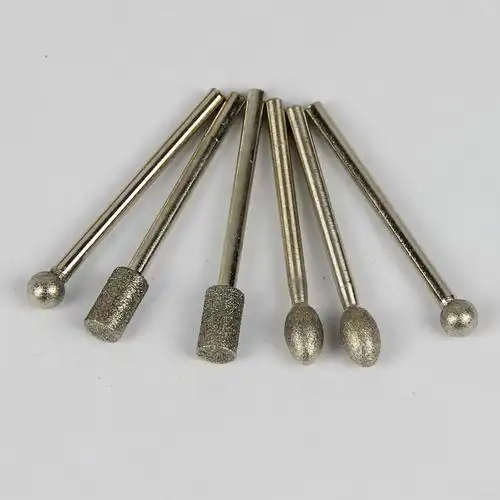 金刚砂磨头 翡翠去皮 雕刻工具 玉石原石打磨去皮 吊磨机电磨配件