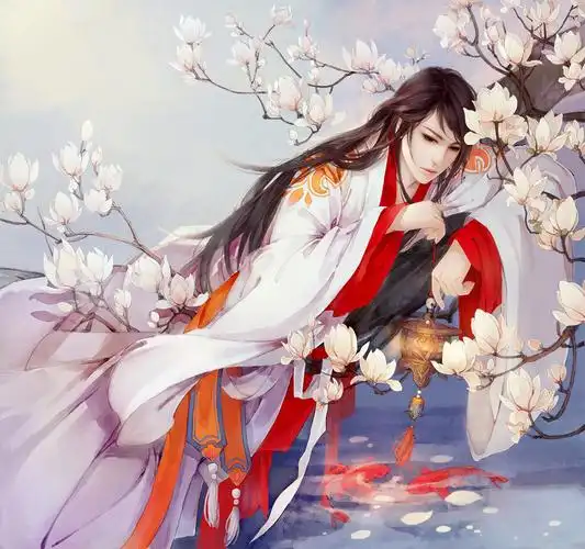 古风手绘俊朗少年郎壁纸:鲜衣怒马少年时,一日看尽长安花