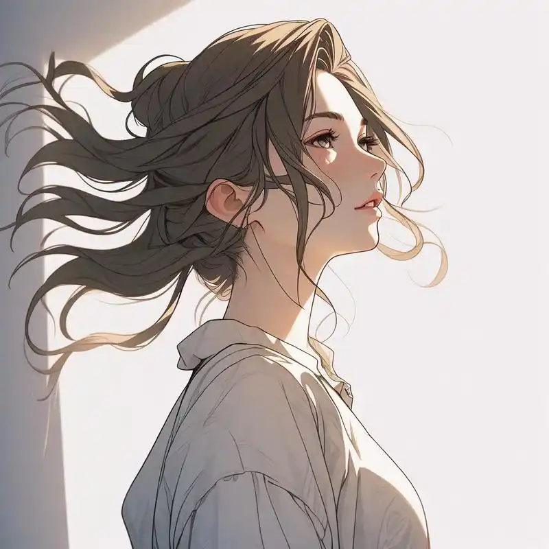 女生侧脸头像,氛围感拉满93 今天是一组女生侧脸头像,每张都好惊艳