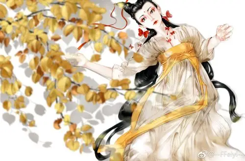 手绘古装美女 插画师:--菲怡-- - 堆糖,美图壁纸兴趣社区