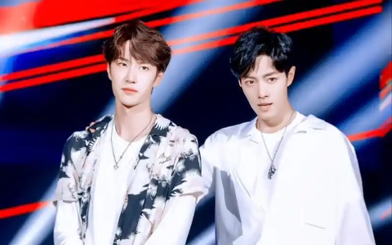 【博君一肖】肖战 王一博 快乐大本营在线"撩妹" 舞蹈秀【博君一肖】