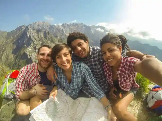 旅游中拍摄的美丽景观