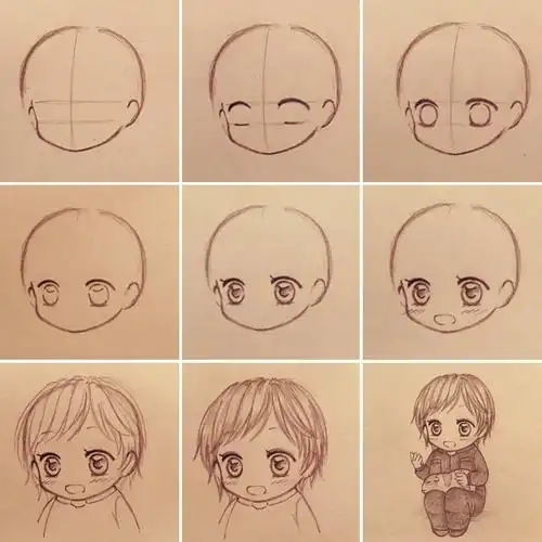 怎么动漫人物初学者怎么画动漫人物