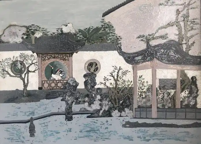 现为中国美术家协会会员,中国工笔画协会会员,扬州市国画院副院长