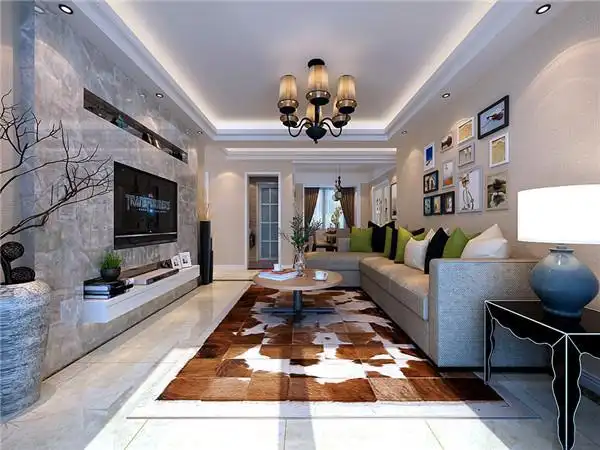 125平米装修客厅效果图