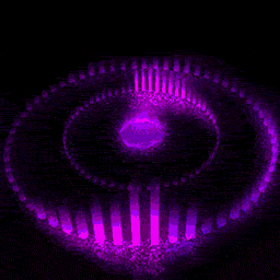 《wallpaper engine》环形立体音频可视化动态壁纸