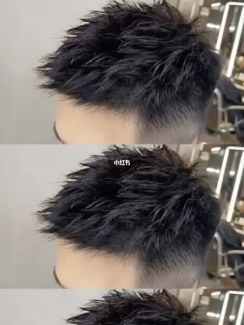 男士摩根立体飞机头