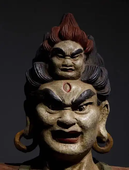 明王造像楠木明王忿怒尊威怒王明即破愚暗之智慧光明