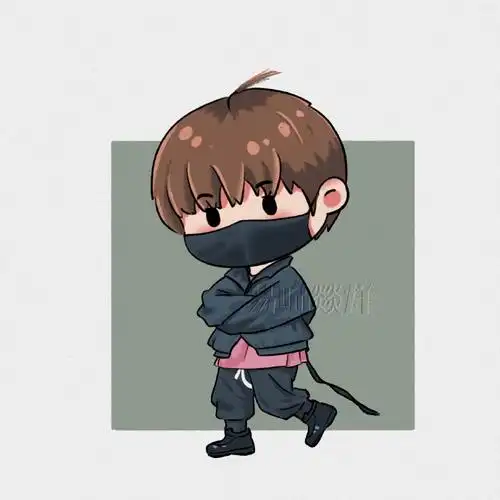 易烊千玺机场图##易烊千玺出发日内瓦#q版机场和路透#四字 易烊千玺