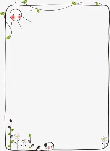 线条,边框,可爱,卡通-堆糖,美好生活研究所