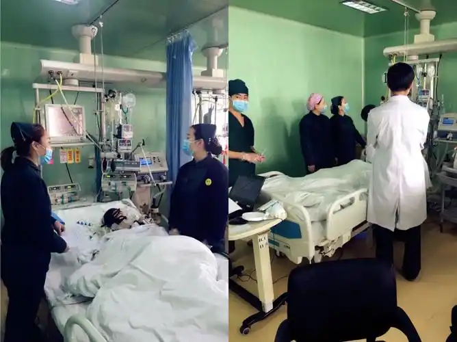 最美"女神"范儿——鞍山市中心医院icu祝愿所有女医护们节日快乐!