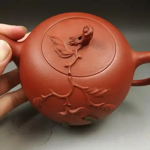 名家陈国良早期红泥紫砂壶