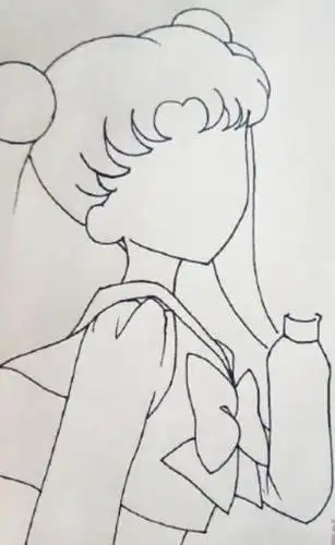 三年级简笔画简单漂亮女生