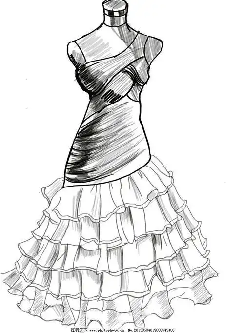 古代图片大全内容有漂亮裙子简笔画服装简服装设计简笔画彩色服装简笔