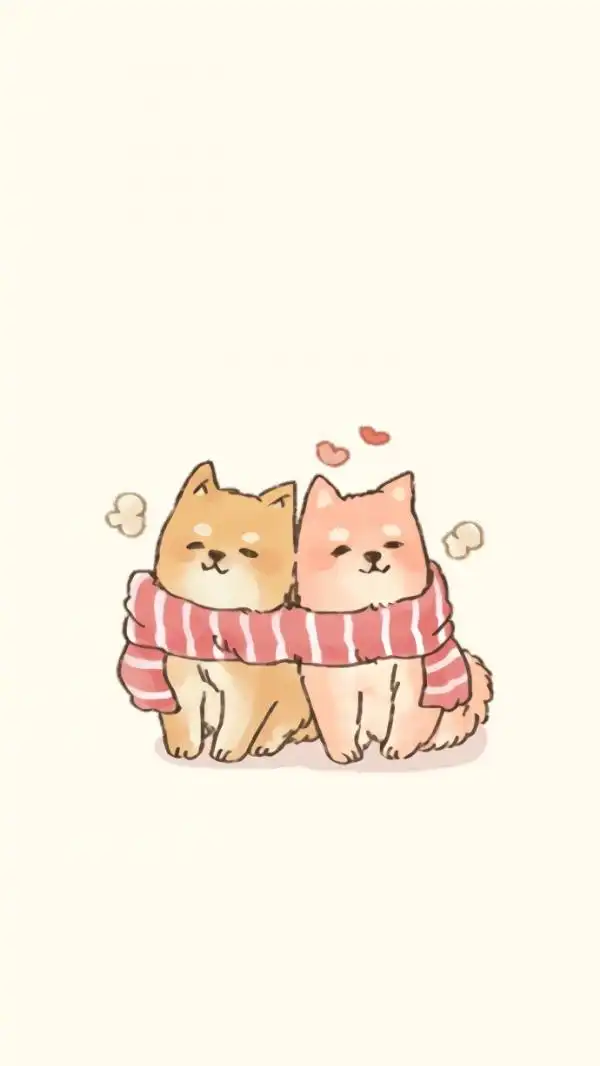 超级可爱的狗狗动漫图片精选真的是非常有爱了