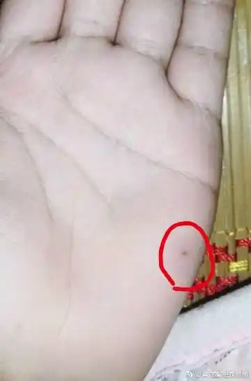 这个部位叫兑宫,位于手掌的侧面,手掌侧. 来自算命看相森师傅 - 微博