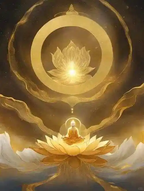 好运莲莲,禅意满满的莲花头像!