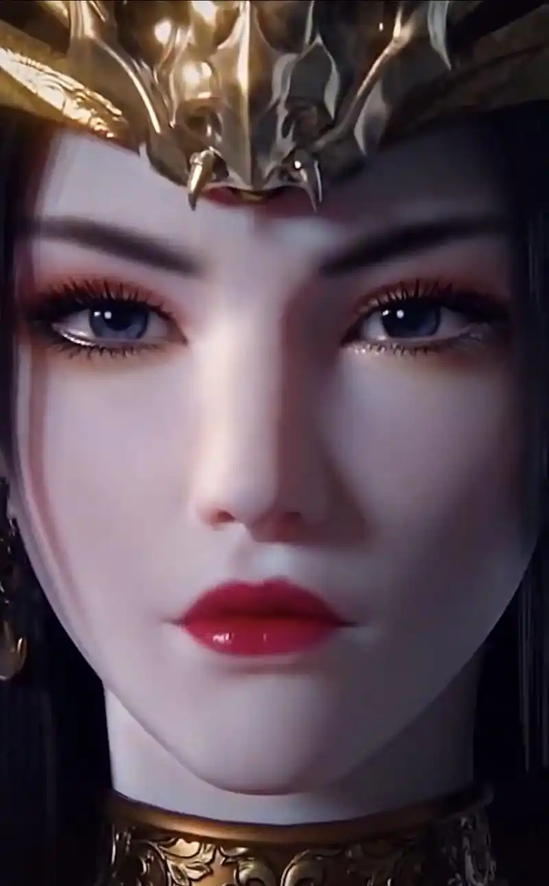 斗破苍穹美杜莎手办五官还原动画一双蛇眼彰显蛇人族美艳女皇