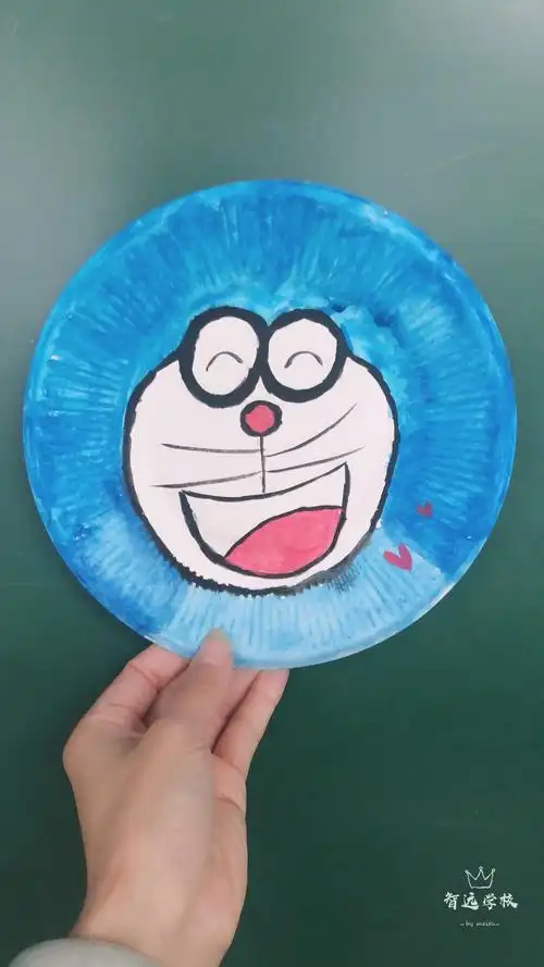 【智远学校】学生作品——盘子画