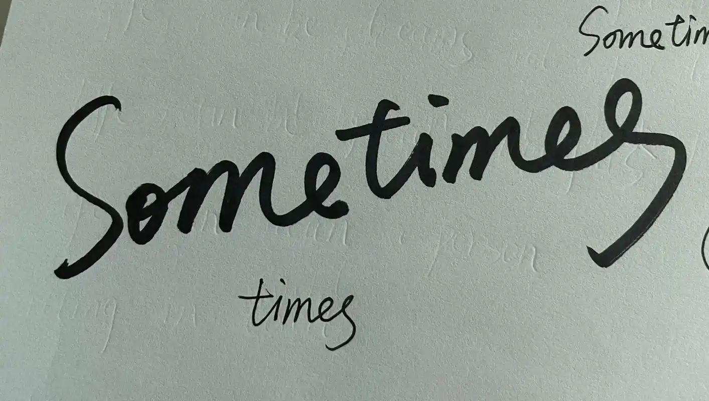 手写英文 告别2021 - 抖音