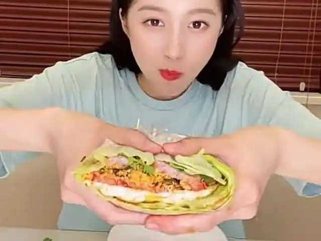 关晓彤同款蔬菜三明治,简单易学,好吃低脂,学着吃,你也能瘦