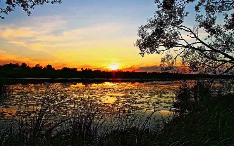 壁纸 日出日落的大自然风景 1920x1200 hd 高清壁纸, 图片, 照片
