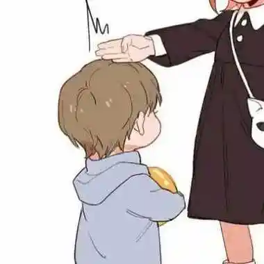 卡通摸头杀cp情头头像,情侣头像图片-回车桌面