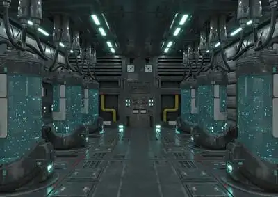 次世代 科幻实验室 pbr材质 科幻场景 高精度 克隆实验室 scifi生化