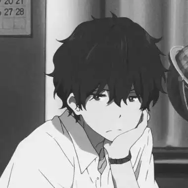 折木奉太郎头像灰色