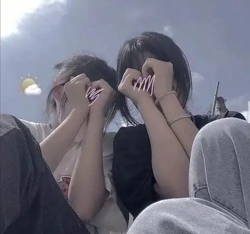 神仙颜值闺蜜头像