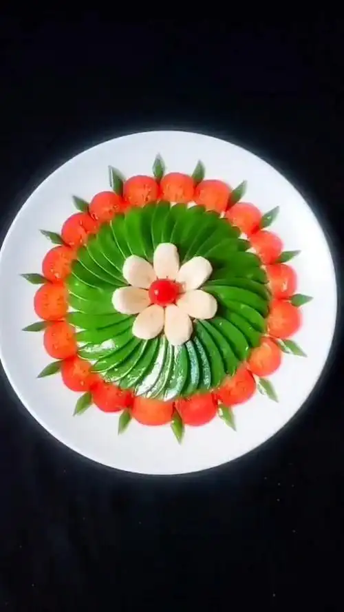 简单又大气的漂亮摆盘,家里来客人这样做真是美爆了