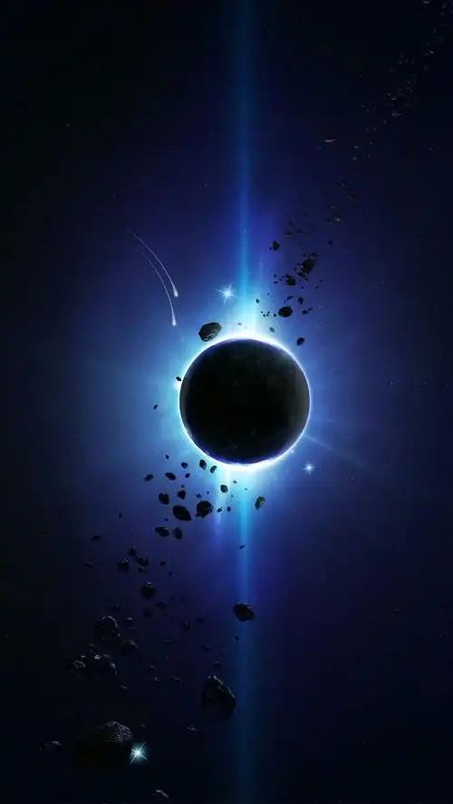 黑色科幻h5背景