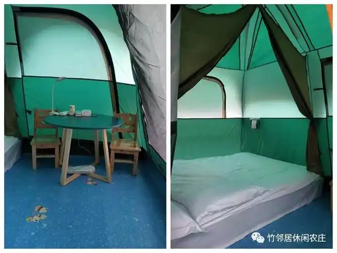 以竹为邻,以风为乐,枕着帐篷与星空同眠,小伙伴们约吗?