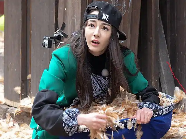 热巴在跑男的5个造型第1个高贵最后1个美的掉渣